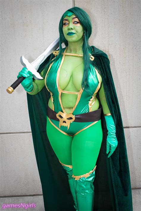 Gamora Cosplay Cosplay Of Marvel Comics Character Gamora O Flickr