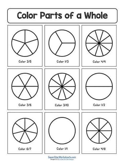 Free Fractions Worksheets From Youll Find