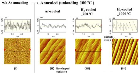 Surface Roughness And Afm Images Of Polished And Annealed Si110