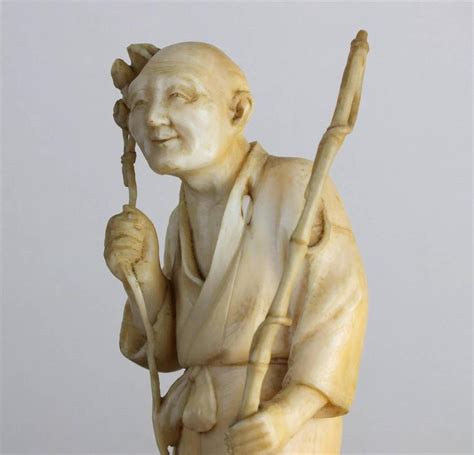 japanese carved ivory okimono netsuke