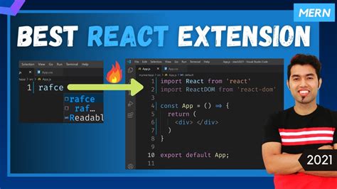Best React JS Extension For Visual Studio Code In 2021 YouTube