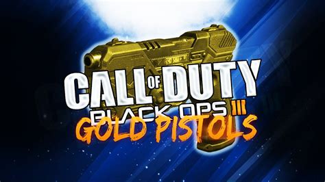 Gold Mr6 Pistol Call Of Duty Black Ops 3 Pistols Road To Dark