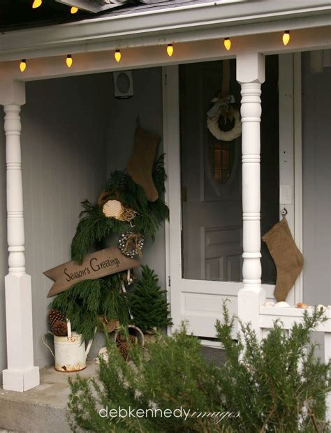 Front Porch Holiday Decor Raid The Garden Shed Again