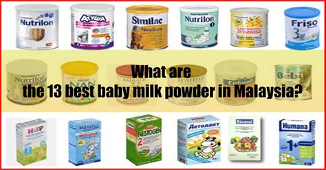 Here are the best baby milk powders you can buy online in malaysia today. Top 13 Best Baby Milk Powder in Malaysia (Popular Picks)
