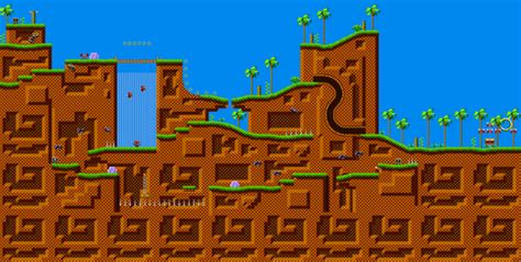 Sonic Green Hill Zone Act 1 Map
