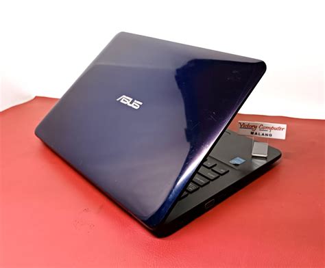 Laptop Bekas Asus X455la Core I3 Biru Masih Mulus Laptop Bekas Malang