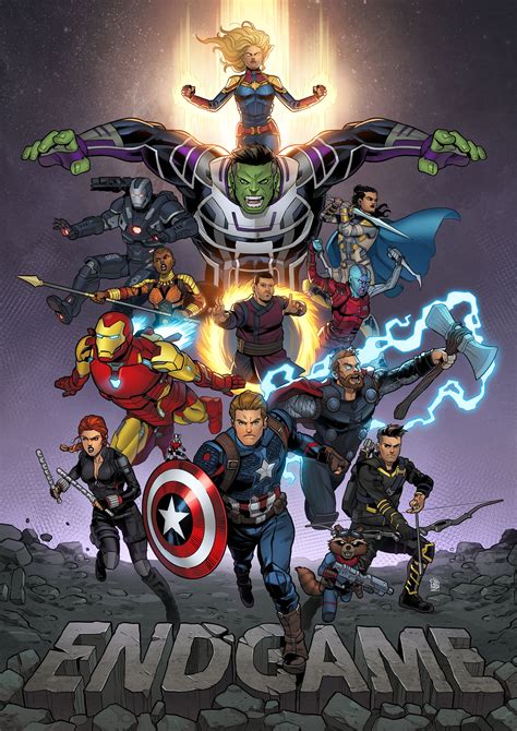 Avengers Endgame By Chickenzpunk On Deviantart Avengers Art
