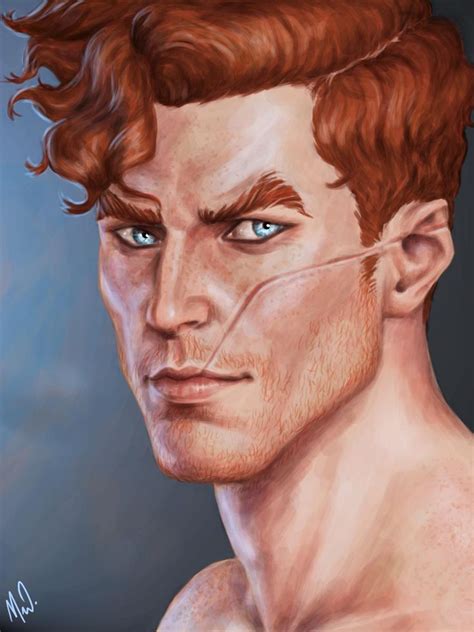 Realistic Heryn by Merwild on DeviantArt | Guy drawing, Character ...