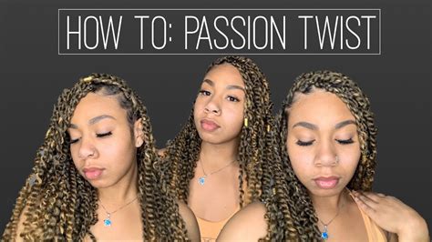 How To Easy Passion Twist Tutorial No Rubberband No Crotchet Kdiani