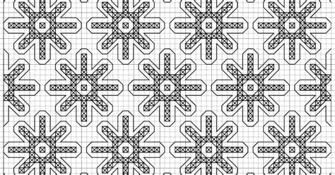 Imaginesque Blackwork Embroidery Fill Pattern