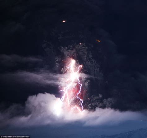 Iceland Volcano Eruption The Terrifying Cauldron Of Lava And Lightning