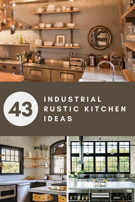 Industrial Rustic Kitchen Ideas For The Home