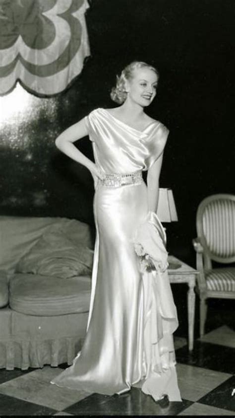 Carole Lombard Hollywood Dress Hollywood Glamour Vintage Hollywood