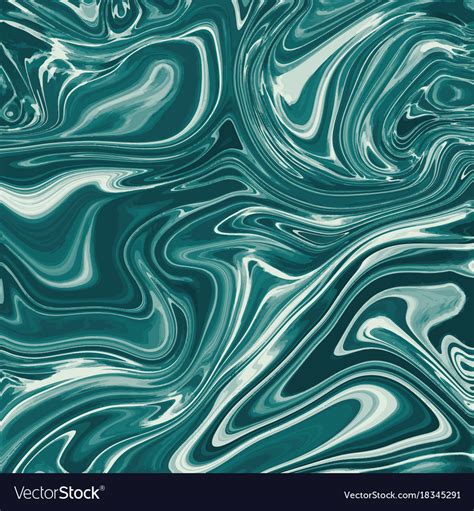 Liquid Marble Texture Design Colorful Marbling Vector Image