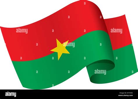 Burkina Faso Flag Vector Illustration Stock Vector Image And Art Alamy