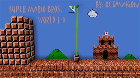 Super Mario Bros World 1 1 Minecraft Project