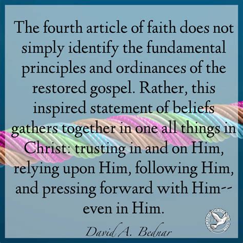 Quotes From Gather Together In One All Things In Christ By David A