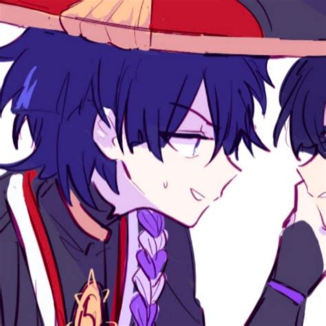 Scaramouche And Mona Matching Icon Aesthetic Anime Anime Cute Anime