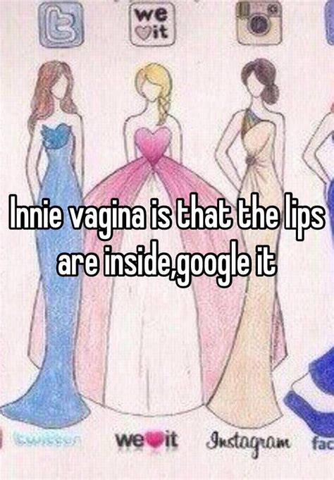 Innie Vagina Is That The Lips Are Inside Google It