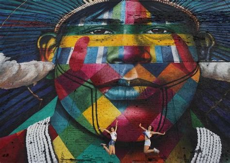 Artist Creates Record Breaking Mural For Rio Olympics Amusing Dunia