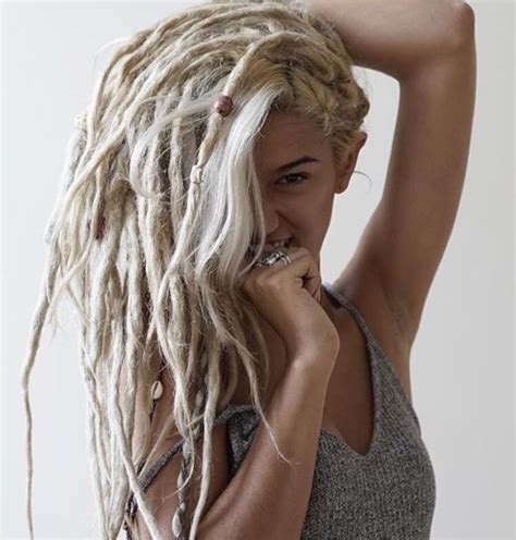 Dreadlocks Frisuren Loose Hairstyles Blonde Dreadlocks Dread Hairstyles