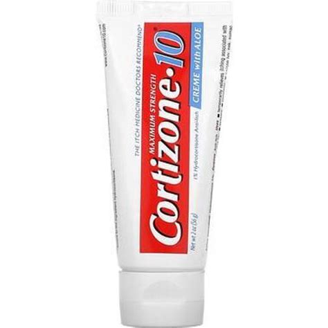 Cortizone 10 1 Hydrocortisone Anti Itch Cream Maximum Strength 2 Oz • Pris