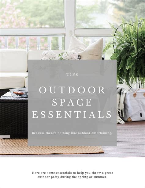 8 Essentials for Outdoor Entertaining - How To: Simplify | Outdoor entertaining, Entertaining ...