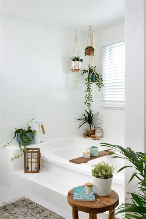 16 Budget Bathroom Ideas To Freshen Up Your Space Boho Bathroom Boho