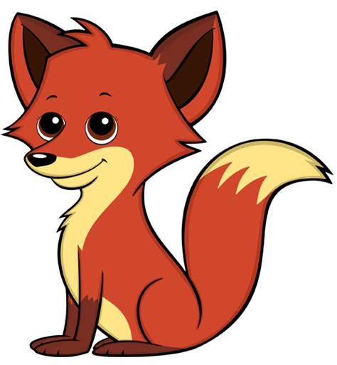 Cute Cartoon Fox Ts And Collectibles Toon Animal