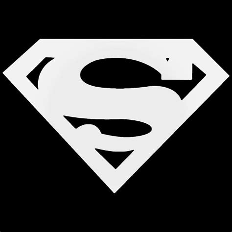 Superman Logo Superman Silhouette Decal
