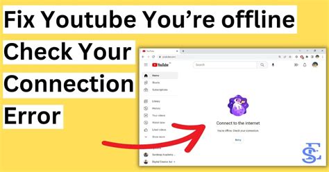 7 Fix Youre Offline Check Your Connection Error Youtube Travellers Blog