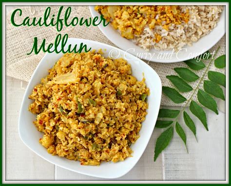 Kitchen Simmer Easy Cauliflower Mellun Curry