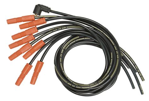 Accel 7040 Spark Plug Wire Set 88mm 300 Ferro Spiral Race Wire