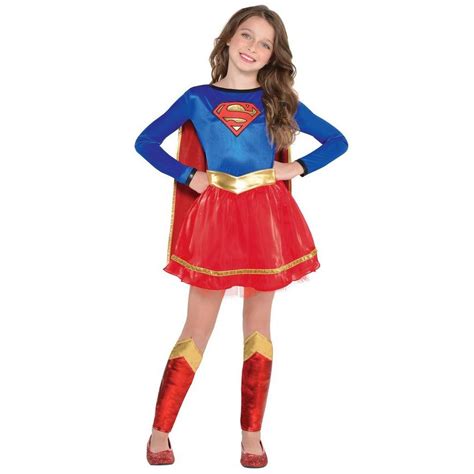 Girls Supergirl Costume Superman Party City