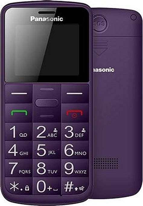 Panasonic Kx Tu110exv Mobiele Telefoon Dual Sim Paars