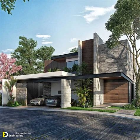 51 Modern House Front Elevation Design Ideas Engineering Discoveries