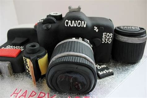 Canon Camera Cake Fotografia