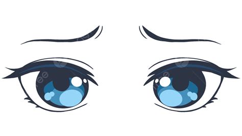 Crying Eyes Sad Anime Eyes Png Image With Transparent Background Toppng