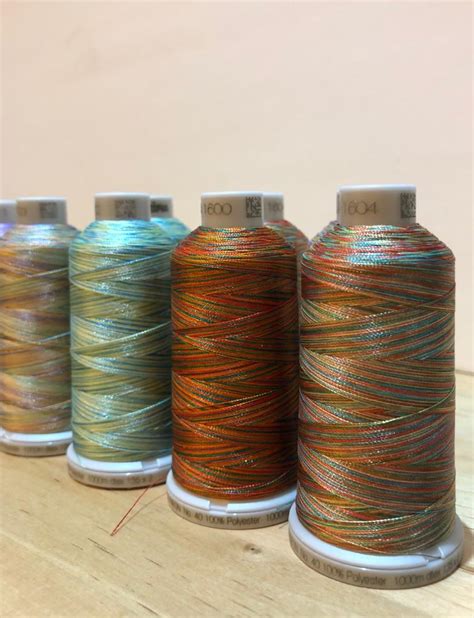 Madeira Polyneon Embroidery Threads Multi Color 1000m Bogsha