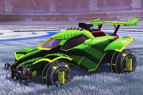 Rocket League Lime Octane Design With 20xx And Lime Tube Tank