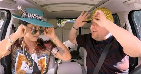 Bruno Mars' Carpool Karaoke With James Corden Is One Of The Greatest