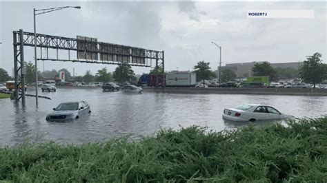 Powerful Storms Cause Flooding In Parts Of Northern New Jersey