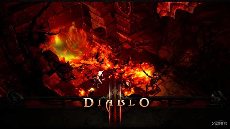 Wallpaper Fire Diablo Iii Flame Darkness Screenshot 1920x1080 Px