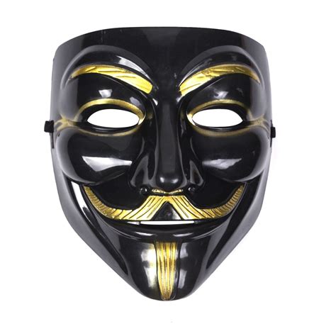 Mens Womens Unisex Guy Fawkes Plot Anonymous Halloween Fancy Dress Mask