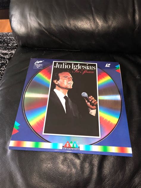 Julio Iglesias In Spain St Pal Laserdisc K P P Tradera