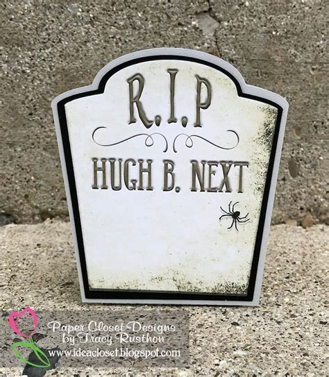 Halloween Tombstone Boxes Svg Dxf Gsd Templates Etsy