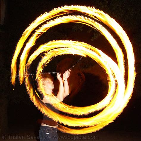 Louise Spinning Fire Poi