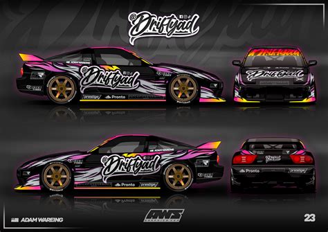 Drift Car Livery For Driftyad AWS