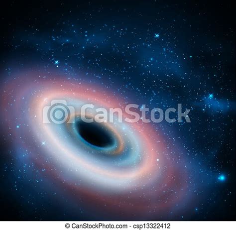 Vector Clip Art Of Black Hole In Universe Eps 10 Csp13322412 Search