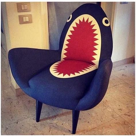 Maybe you would like to learn more about one of these? Shark chair | Shark themed bedroom, Shark room, Ocean ...